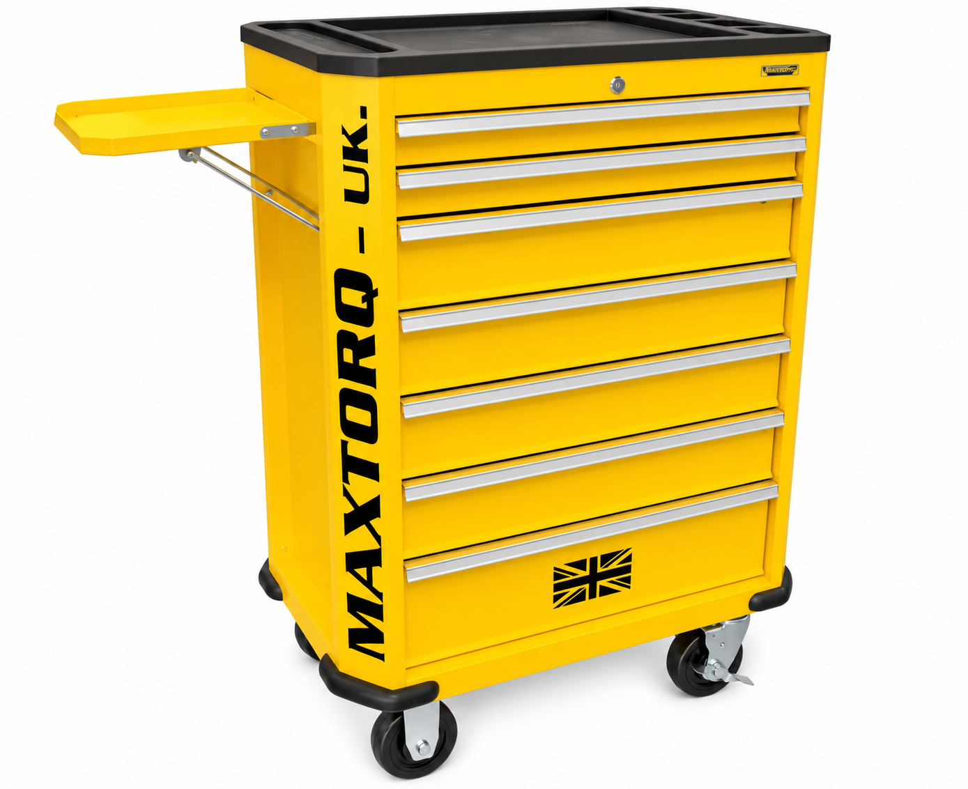 TOOL TROLLEY - HEAVY DUTY 7 DRAWERS + TABLE