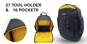 TOOLS BAG-PACK - HARD BASE WATER RESISTANT
