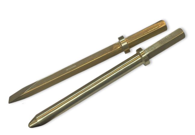 NON-SPARKING DEMOLITION CHISELS