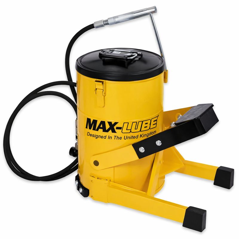 GREASE BUCKET FOOT OPERATED