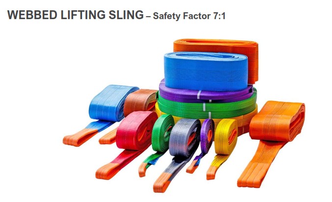 WEBBED LIFTING SLINGS