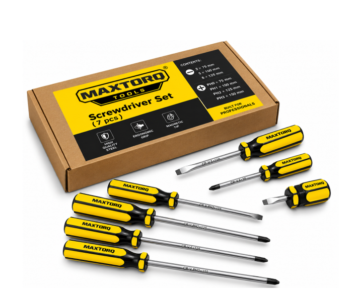 SCREW DRIVER SET - 7 PCS SET