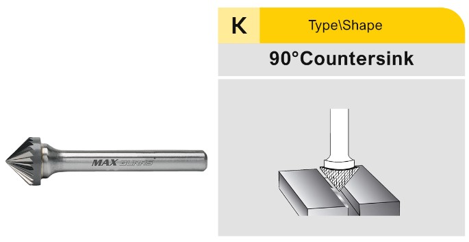 CARBIDE BURR - CSK 90
