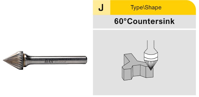 CARBIDE BURR - CSK 60